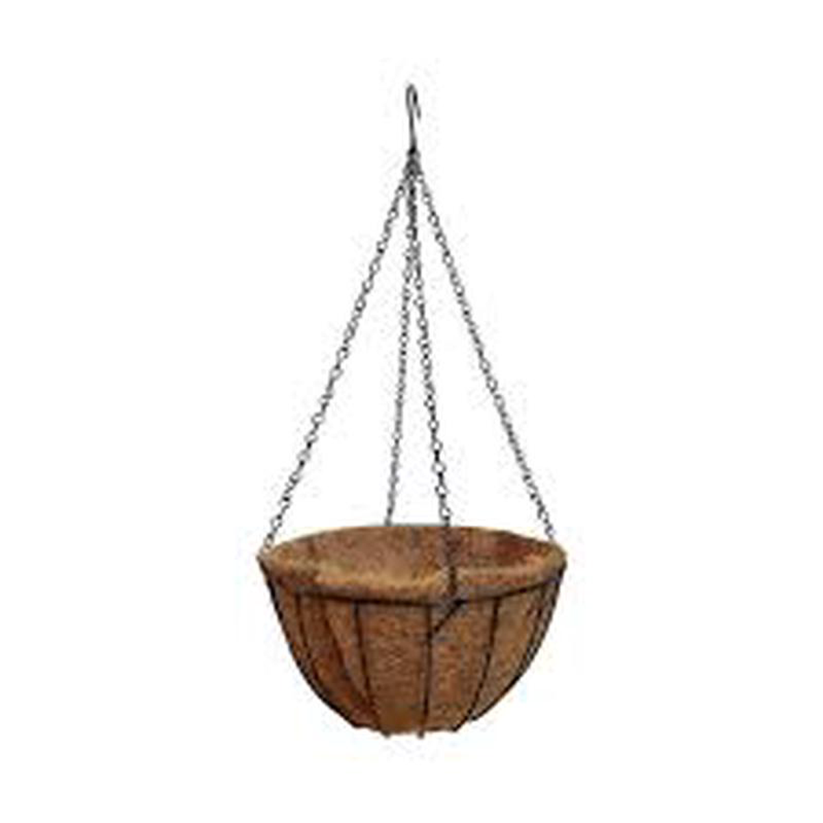 128243 Deluxe Hanging Basket wCoco Liner