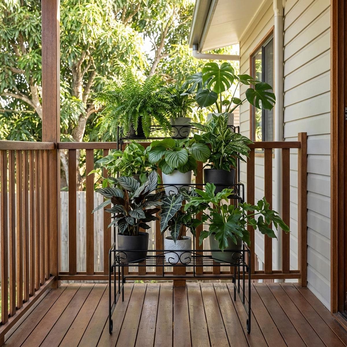 3 Tier Outdoor Heavy Duty Plant Stand
