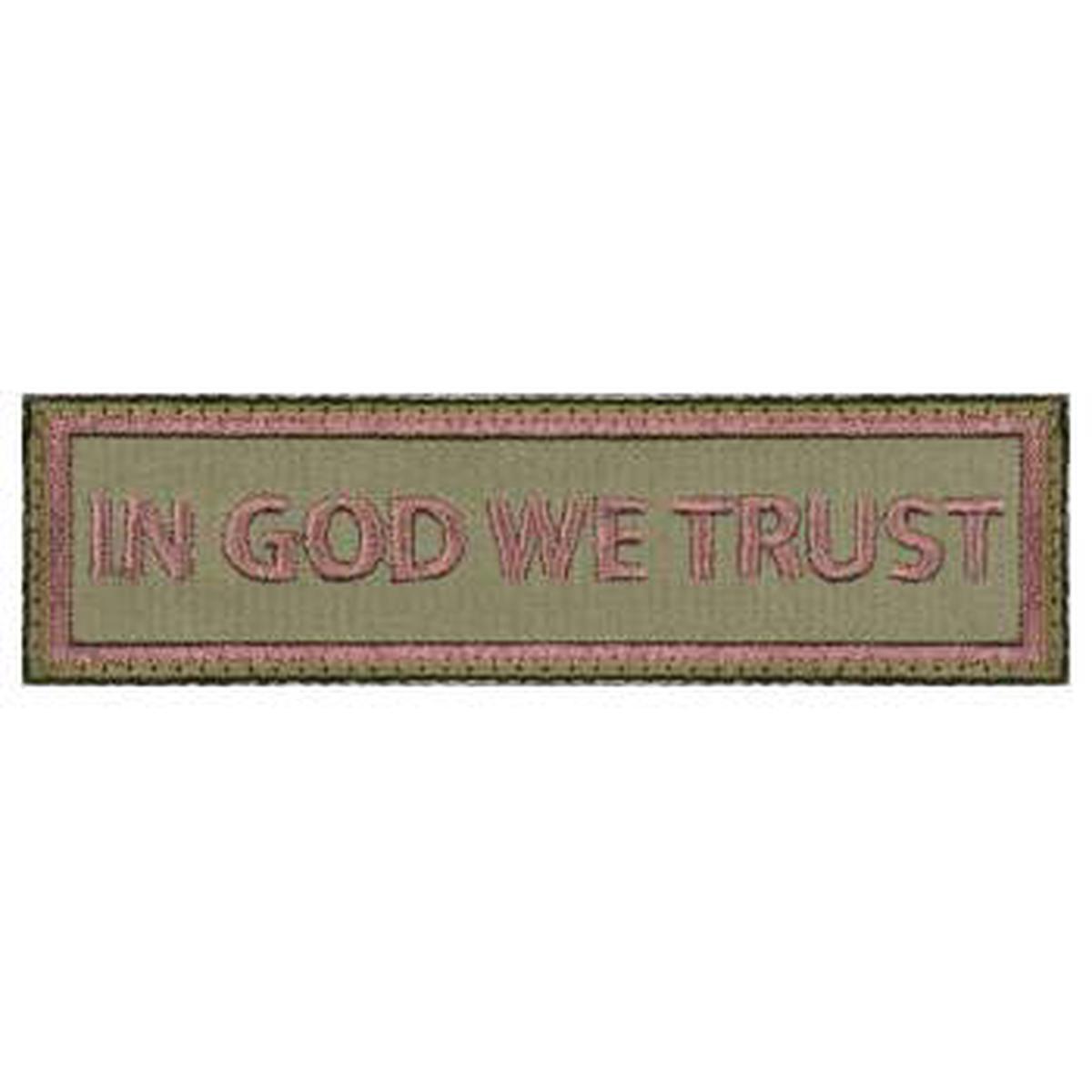 Rothco In God We Trust Morale Patch