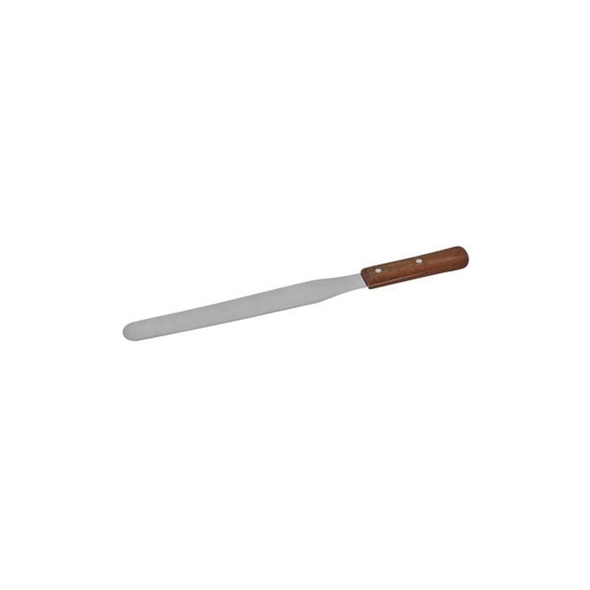 Trenton Spatula / Pallet Knife - Straight (200mm) (Wood Handle)