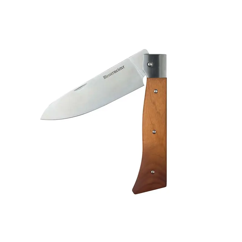6" Folding Chef's Knife - Carbonized Maple
