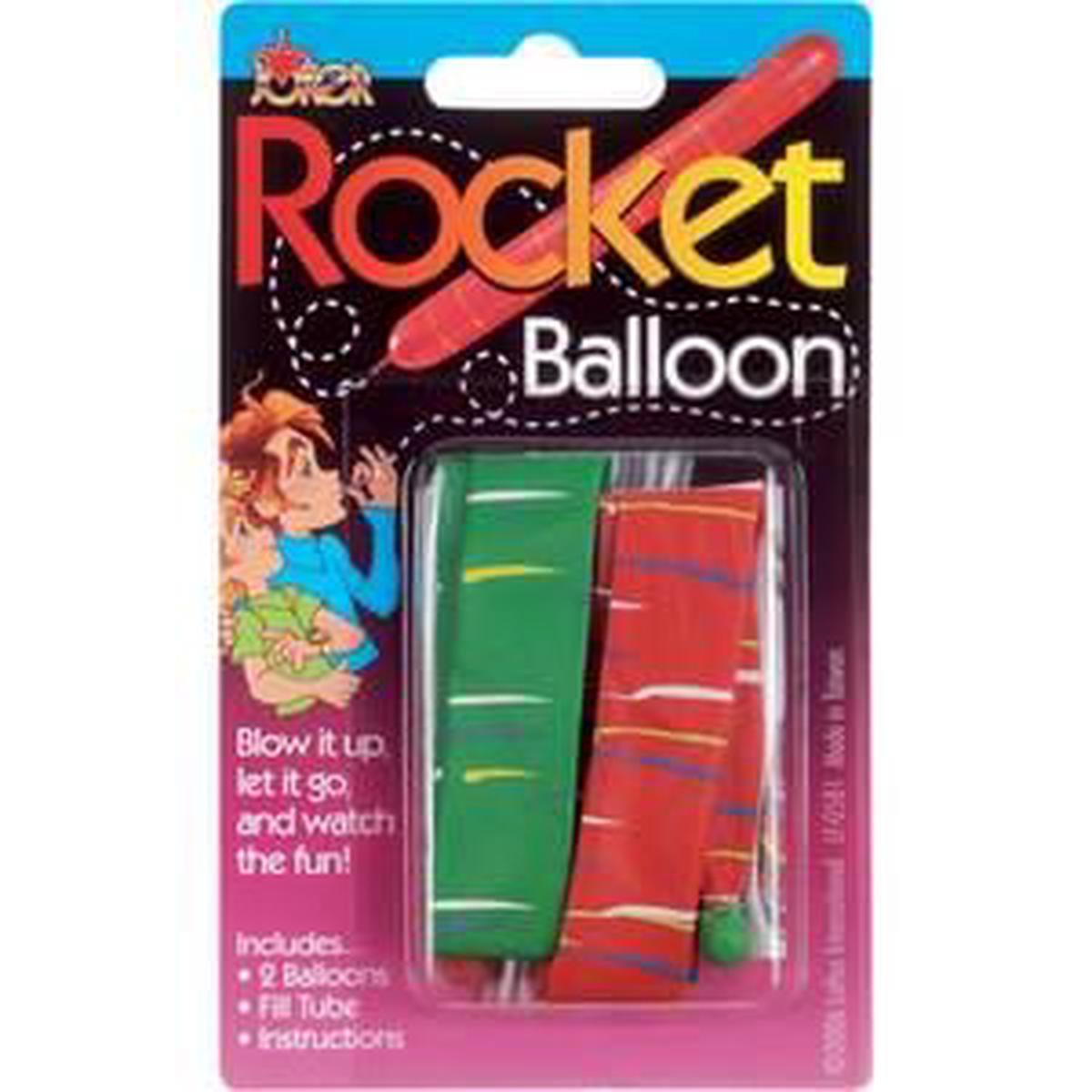ROCKET BALLOON CARDED