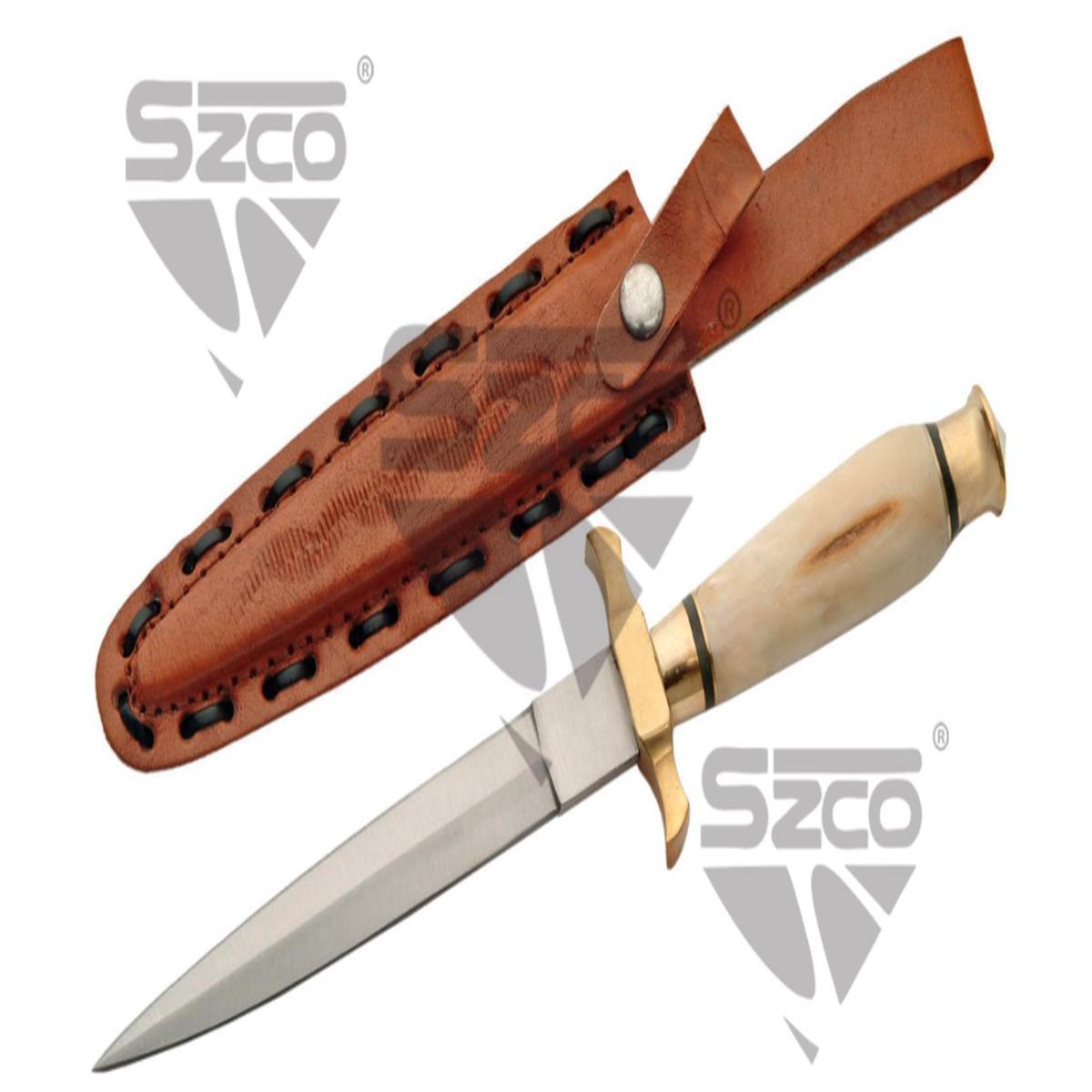 12.5" BONE HANDLE RENAISSANCE DAGGER