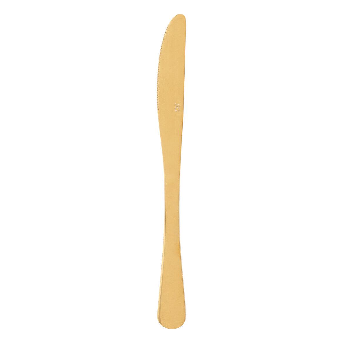 2-Piece Gold Stainless Steel Knife Set
