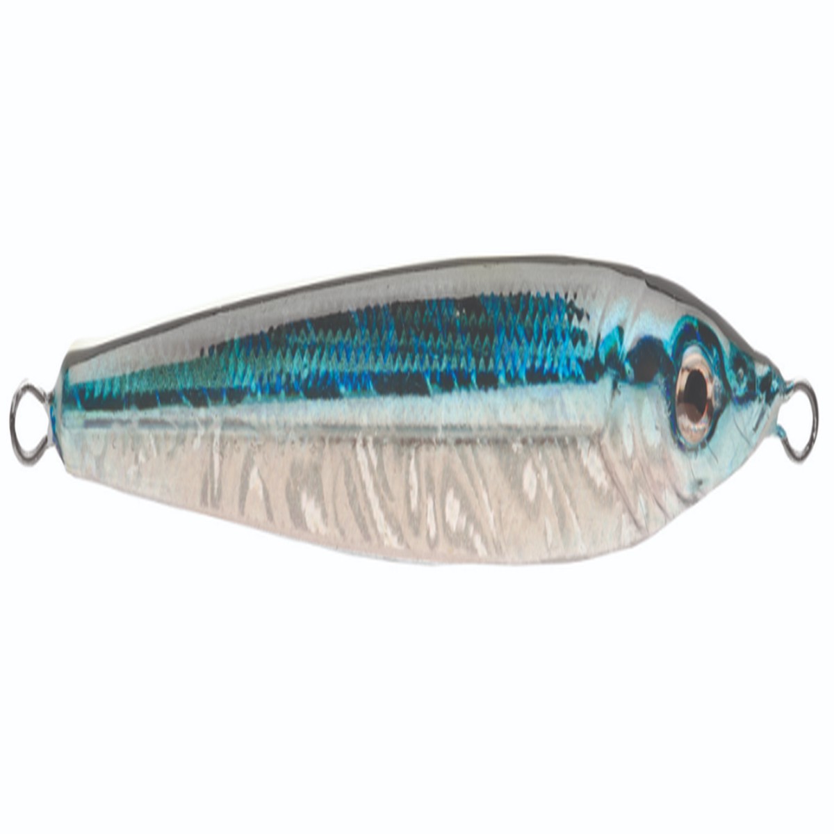 P-Line Laser Minnow 2oz Silver Blue