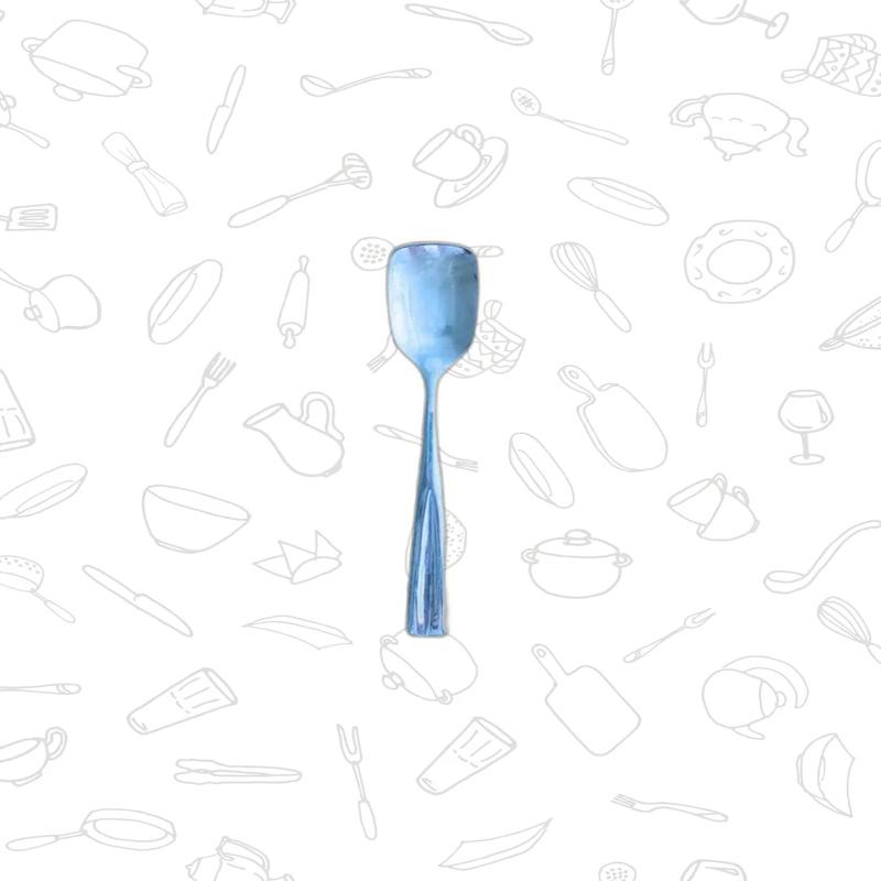 304 Grade Ice Cream Spoon Set of 6 | Rust-Free & Dishwasher Safe 14 cm
