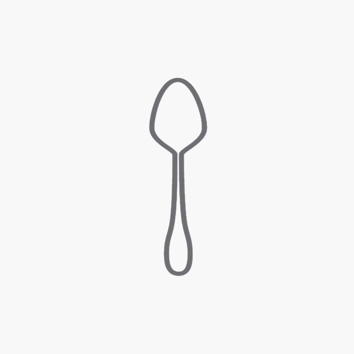 Broggi Medici Moka spoon polished steel