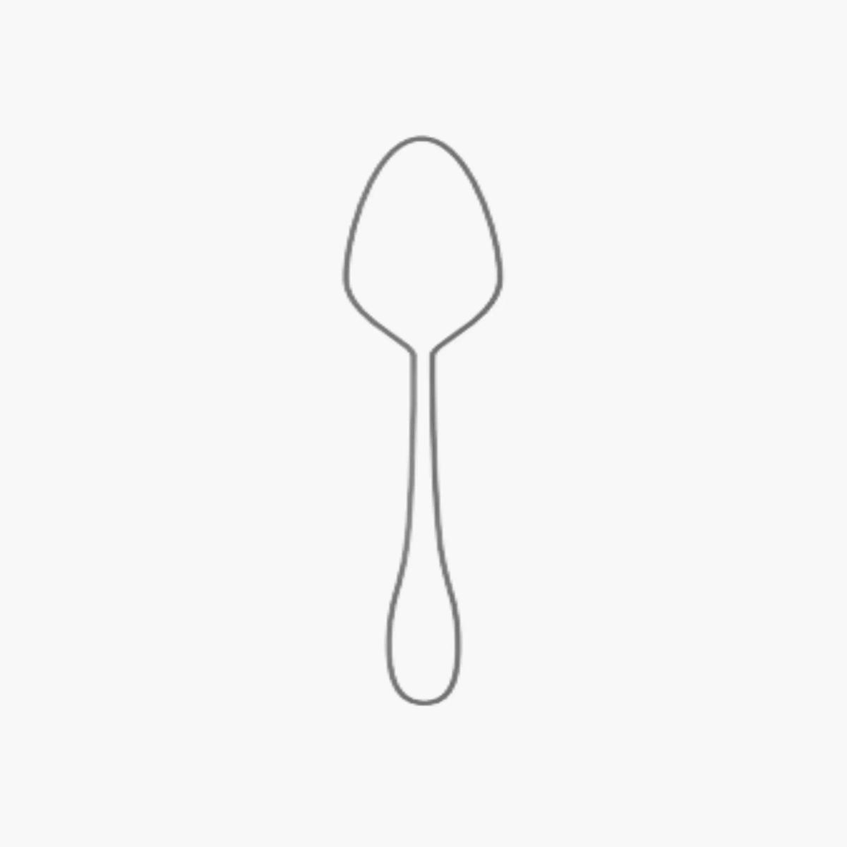 Broggi Medici Serving Spoon polished steel