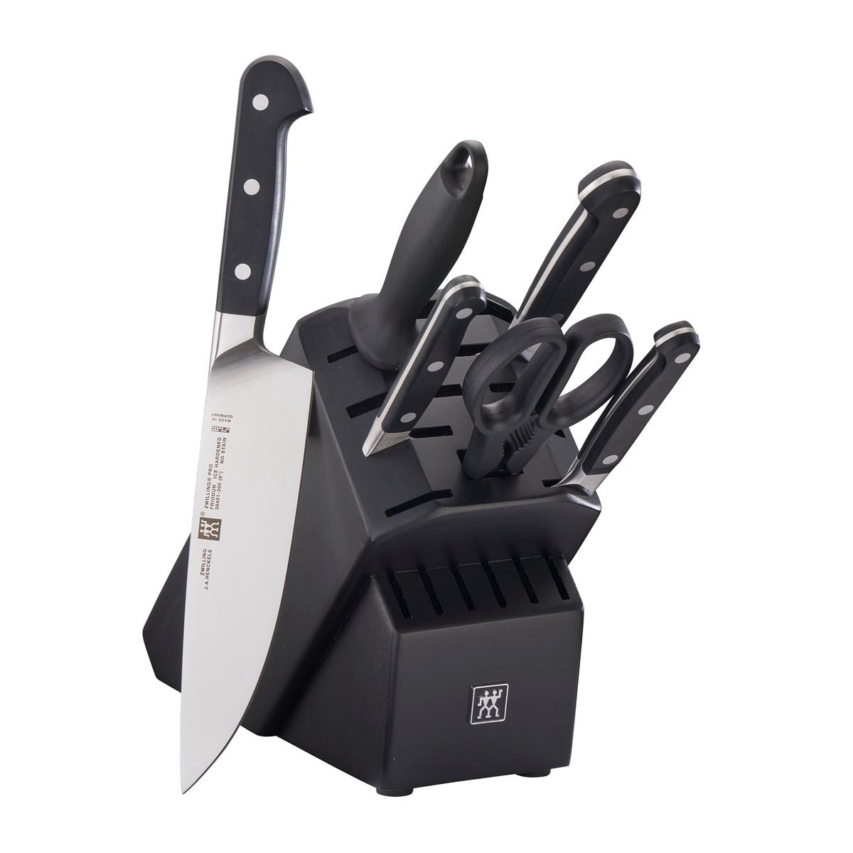 ZWILLING Pro 7-pc, Knife block set