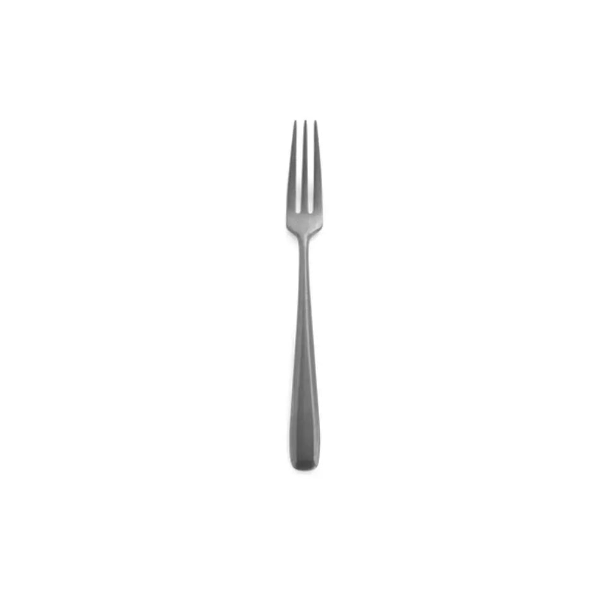 Serax Zo dessert fork anthracite steel